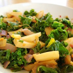 Kale and Onion Stir Fry