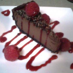 Healthy Dark Chocolate Torte (Pie)