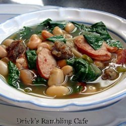 Sausage & Spinach Soup
