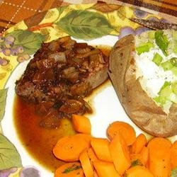 Steak with Marsala Sauce