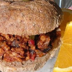 Barbeque Tempeh Sandwiches