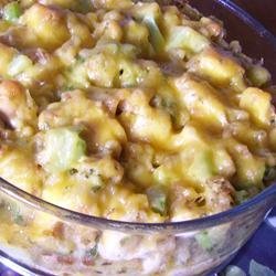 Quick Chicken and Stuffing Casserole