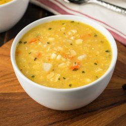 Corn Soup With Ginger