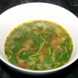 Lentil Soup With Watercress