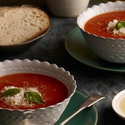 Roasted Red Capsicum Soup