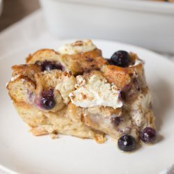Blueberry Cream Cheese French Toast