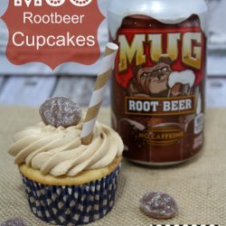 Root Beer Float Cupcakes