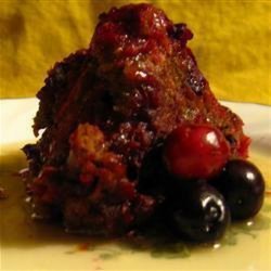 Cranberry Steamed Puddings