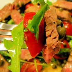 Grilled Steak Salad With Caper Vinaigrette