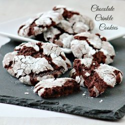 Fudgy Chocolate Crinkles