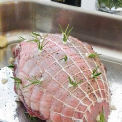 Roast Leg of Lamb With Potatoes