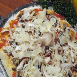 Easy Mushroom Pizza