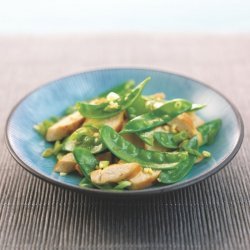 Ginger Chicken With Snow Peas