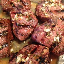 Grilled Lemon and Rosemary Lamb