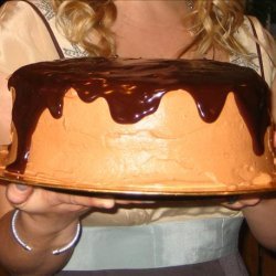 Glazed Chocolate Pumpkin Cake