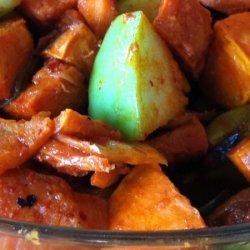 Kimchi Sweet Potato Salad