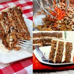 Easy Carrot Cake With Cream Cheese Frosting