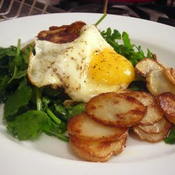 Potatoes and Spinach
