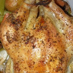 Roasted Chicken With Garden Vegetables