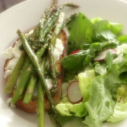 Asparagus with Greens