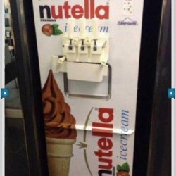Healthy Nutella Ice Cream