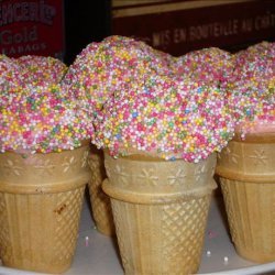 Chocolate Cupcake Cones