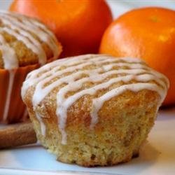 Carrot Cake Muffins with Cinnamon Glaze