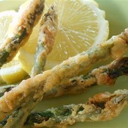 Fried Asparagus Sticks