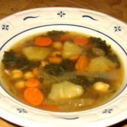 Acadia's Vegetable Soup (Not Vegetarian)