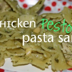 Pesto Pasta Chicken Salad