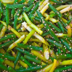 Green Beans With Sesame Vinaigrette