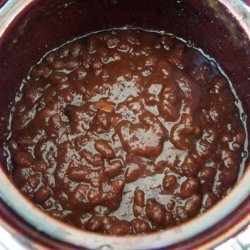 Baked Beans With Sweet Pickle Juice