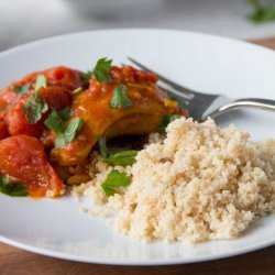 Moroccan Chicken over Couscous