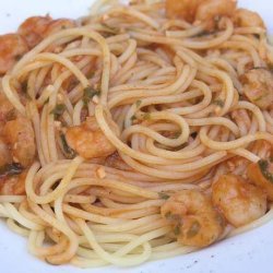 Dalmatian Spaghetti With Prawns