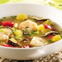Tom Yum Soup With Pineapple