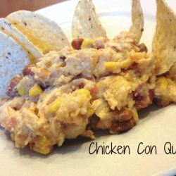 Slow Cooker Chicken Queso