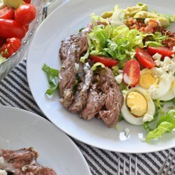 Steak Cobb Salad With Dijon Vinaigrette