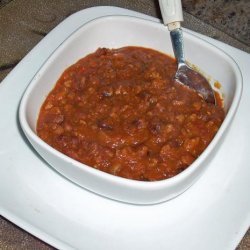 Chef Joey's Anasazi Bean Chili  (Pressure Cooker)
