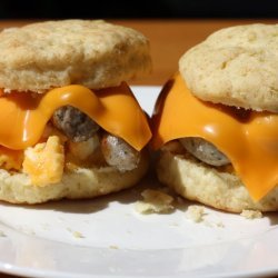 Sausage, Egg & Cheese Biscuits