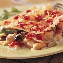 Chicken Asparagus Lasagna