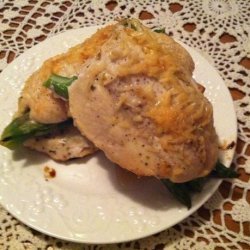 Chicken Breasts Stuffed With Asparagus and Parmesan