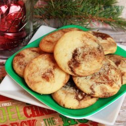Chocolate-Almond Sugar Cookies