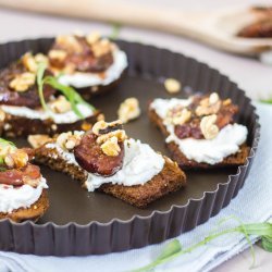 Roasted Figs With Ricotta