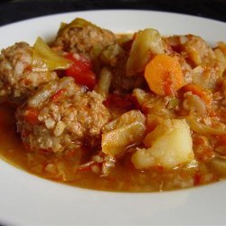 Meatball Soup (Sopa De Albondigas)