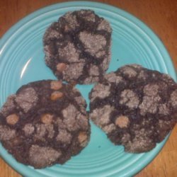 Chocolate Cinnamon Cake Mix Cookies