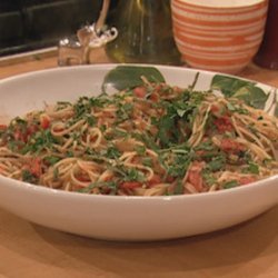 Fennel-Pepper Spaghetti