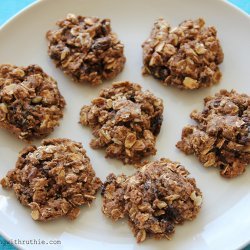 Healthy Oatmeal Raisin Cookies