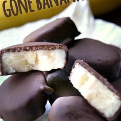 Chocolate and Peanut Butter-Covered Bananas