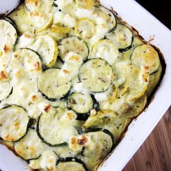 Baked Zucchini and Cheese
