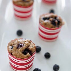 Wheat Blueberry Muffins